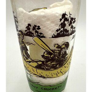Collectible Davy Crockett Vintage Drinking Glass (1)
